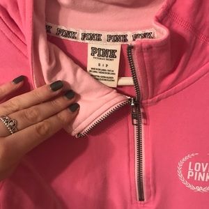 Victorias Secret PINK quarter zip
